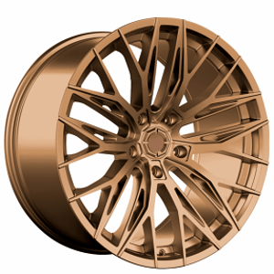 20" Lexani Wheels Aries Custom Satin Bronze Rims 