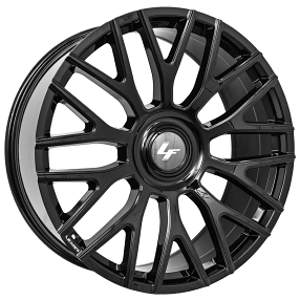 24" Lexani Wheels Valor-XL Gloss Black Rims 
