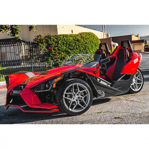 20" Staggered Rohana Wheels RFX11 Brushed Titanium Polaris Slingshot / 3-Wheeler Rims