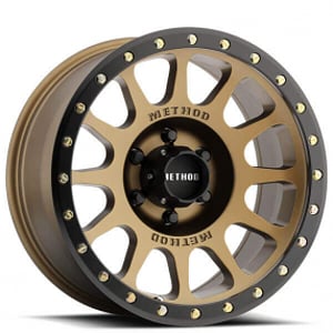 20" Method Wheels 305 NV Bronze Off-Road Rims 