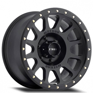 20" Method Wheels 305 NV Matte Black Off-Road Rims 