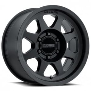 17" Method Wheels 701 Matte Black Off-Road Rims