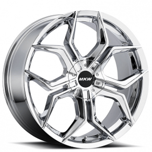 22" MKW Wheels M121 Chrome Rims 