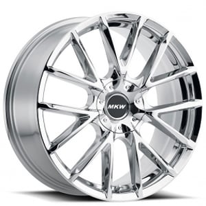 20" MKW Wheels M123 Chrome Rims 