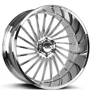 26x12" Off Road Monster Wheels M27 Chrome Rims