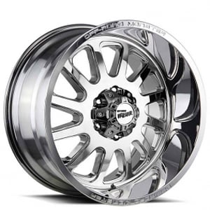 20" Off Road Monster Wheels M17 Chrome Rims 