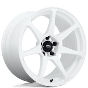 18" Motegi Racing Wheels MR154 Battle White Rims
