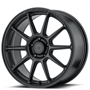 18" Motegi Racing Wheels MR140 SS10 Satin Black Flow Formed Rims