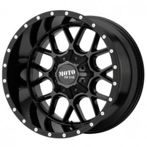 20" Moto Metal Wheels MO986 Siege Gloss Black Off-Road Rims