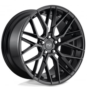 20" Niche Wheels M190 Gamma Matte Black Rims 