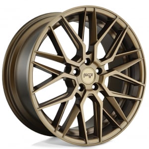 19" Niche Wheels M191 Gamma Matte Bronze Rims