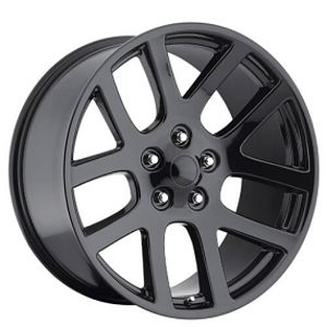 20" Dodge Ram SRT10 Wheels FR 60 Gloss Black OEM Replica Rims 
