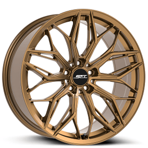 20" Shift Wheels Splitter Bronze Flow Formed Rims