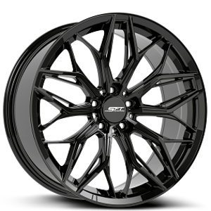 20" Shift Wheels Splitter Gloss Black Flow Formed Rims