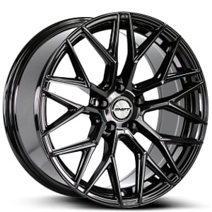 18" Shift Wheels Spring Gloss Black Rims 