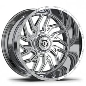 24" TIS Wheels 544C Chrome Off-Road Rims 