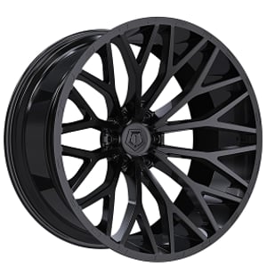 26" TIS Wheels 566B Gloss Black Off-Road Rims