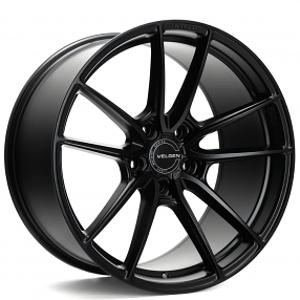 22" Velgen Wheels VF5 Satin Black Flow Formed Rims 
