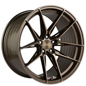 20" Staggered Vertini Wheels RFS1.8 Dual Bronze Flow Formed Rims