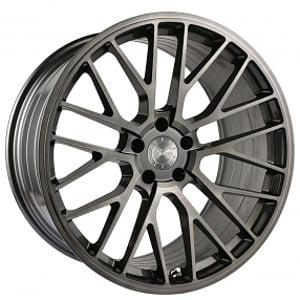20" Vertini Wheels RFS2.4 Brushed Dual Gunmetal Flow Formed Rims