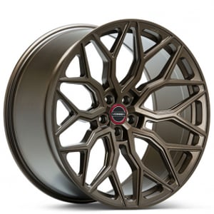 24" Vossen Wheels HF-2 Custom Satin Bronze Rims