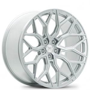 24" Vossen Wheels HF-2 Custom Satin Silver Rims