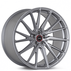 22" Vossen Wheels HF-4T Satin Silver True Directional Rims