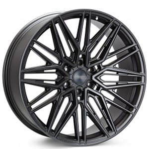 24" Vossen Wheels HF6-5 Matte Gunmetal Rims 
