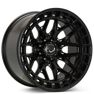 22" Vossen Wheels HFX-1 Satin Black Off-Road 8-Lugs Rims