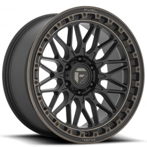 20" Fuel Wheels D759 Trigger Matte Black with Dark Tint Off-Road Rims