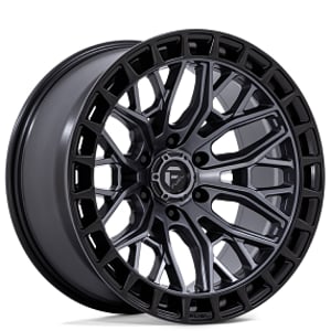 17" Fuel Wheels FC869 Sigma Matte Gunmetal with Matte Black Lip Off-Road Rims