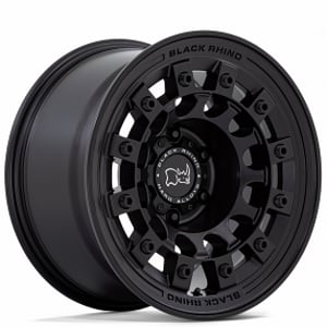 17" Black Rhino Wheels Fuji BR004 Matte Black Off-Road Rims