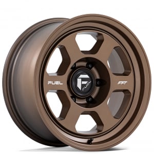 18" Fuel Wheels FC860ZX Hype Matte Bronze Off-Road Rims