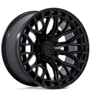 17" Fuel Wheels FC869 Sigma Blackout with Gloss Black Lip Off-Road Rims