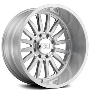 20" Cali Wheels 9110 Summit Brushed and Clear Coated Off-Road Rims 