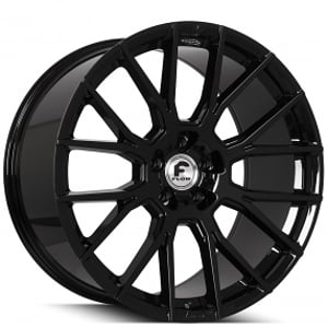24x9/10" Forgiato FLOW 001 Gloss Black Flow Forged Wheels (5x115, +15/20mm)