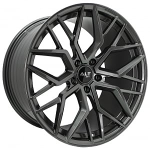 19/20" Staggered ALT Forged Wheels Velocity Gloss Gunmetal Flow Formed Rims