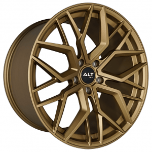 19/20" Staggered ALT Forged Wheels Velocity Satin Bronze Flow Formed Rims   