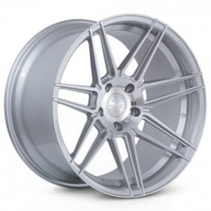 20" Staggered Ferrada Wheels F8-FR6 Machined Silver Rims 