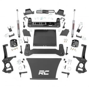 4" Rough Country Suspension Lift Kit (Chevy/GMC 1500 2019-2023)