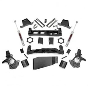 6" Rough Country Suspension Lift Kit (Chevy/GMC 1500 4WD 2007-2013)