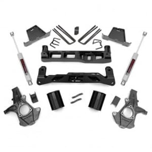 7.5" Rough Country Suspension Lift Kit (Chevy/GMC 1500 2WD 2007-2013)