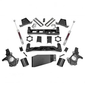 7.5" Rough Country Suspension Lift Kit (Chevy/GMC 1500 4WD 2007-2013)