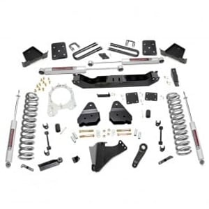 4.5" Rough Country Suspension Lift Kit (Ford Super Duty 4WD Diesel 2017-2022)