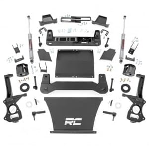 6" Rough Country Suspension Lift Kit (GMC Sierra 1500 2WD/4WD 2019-2023)