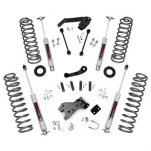 4" Rough Country Suspension Lift Kit (Jeep Wrangler JK 2WD/4WD 2007-2018)
