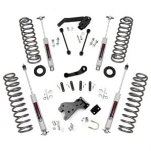 4" Rough Country Suspension Lift Kit (Jeep Wrangler JK 4WD 2007-2017)