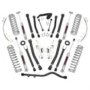 4" Rough Country Suspension Lift Kit | X-Series (Jeep Wrangler JK 2WD/4WD 2007-2017)
