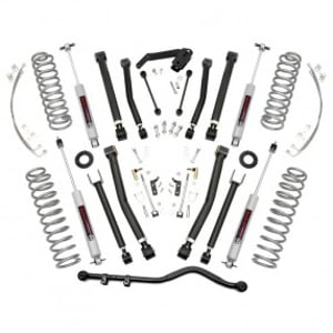 4" Rough Country Suspension Lift Kit | X-Series (Jeep Wrangler JK 4WD 2007-2017)