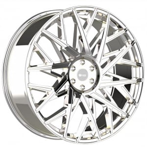 22" Eclipse Wheels 101 Chrome Rims